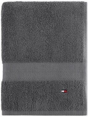 Tommy Hilfiger Gray Luxury Cotton Bath Towel